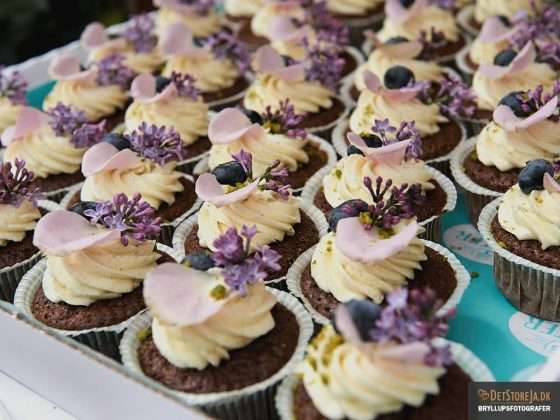 bryllup muffins reception