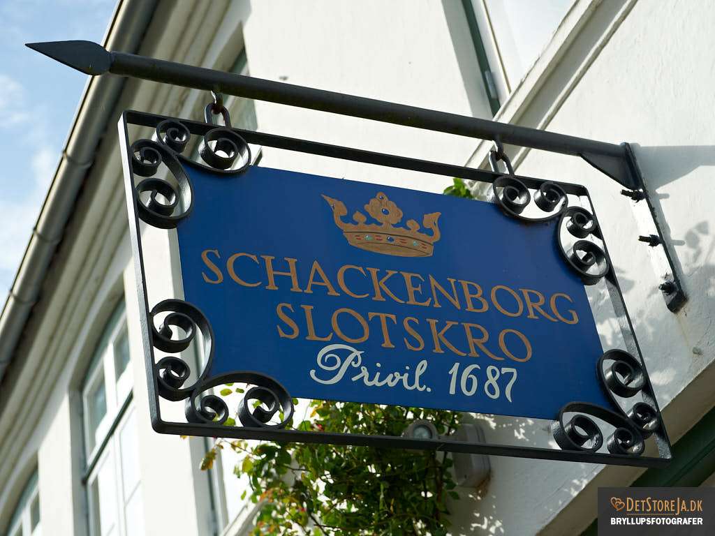 bryllupsfotograf tønder schackenborg slotskro sønderjylland