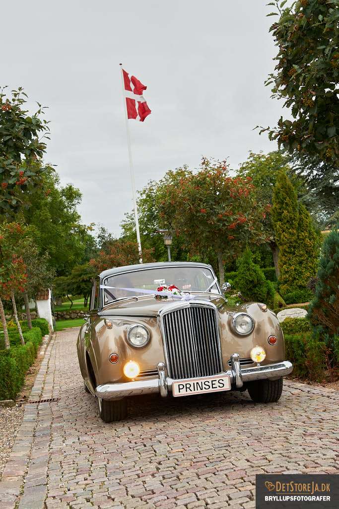 bryllupskørsel rolls-royce bryllupsfotograf aalborg