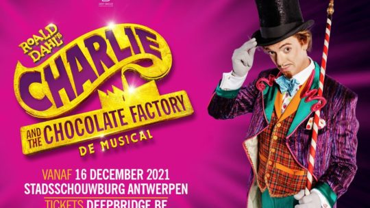 Nordin De Moor wordt ‘Willy Wonka’ in ‘Charlie and the Chocolate Factory’