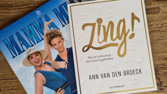Musicalster Ann Van den Broeck leert je zingen