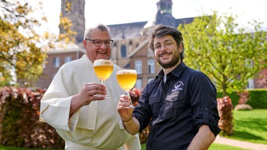 Na meer dan 200 jaar wordt er opnieuw bier gebrouwen in de Abdij van Grimbergen