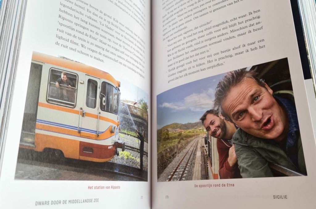 Arnout trekt met zijn hele hebben en Hauben 'Dwars door de Middellandse