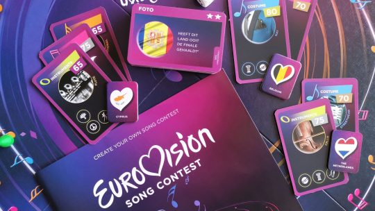 Stel je ideale act samen en ga voor ‘douze points’ met het ‘Eurovision Song Contest bordspel’