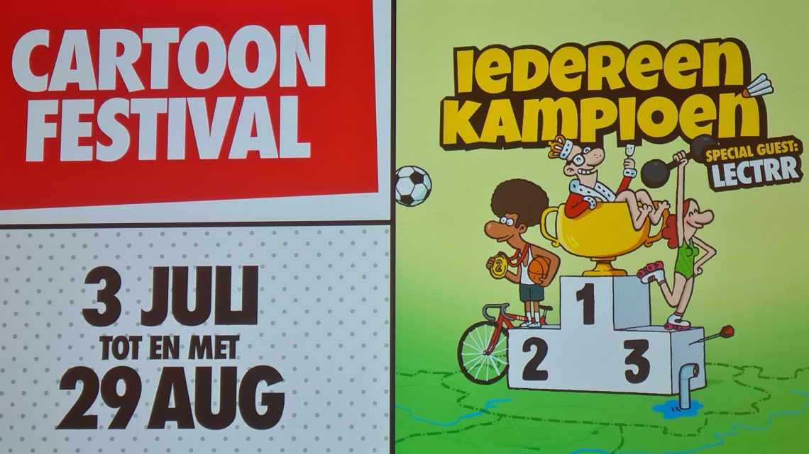 Lectrr palmt 60ste editie van het Cartoonfestival Knokke-Heist in