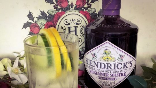 Hendrick’s Midsummer Solstice, een bloem van een gin