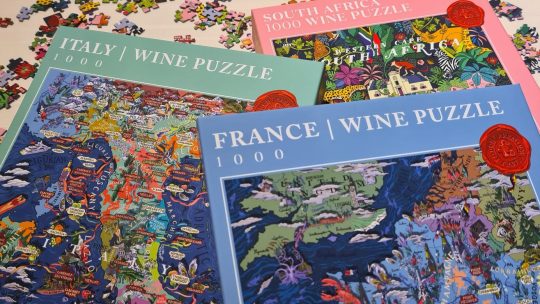 Creatief aan de slag met de duurzame wijnpuzzels van ‘Water & Wines’