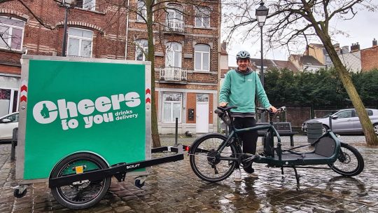 Kortingscode! – Cheers to you brengt je favoriete drankjes met de fiets tot aan je voordeur