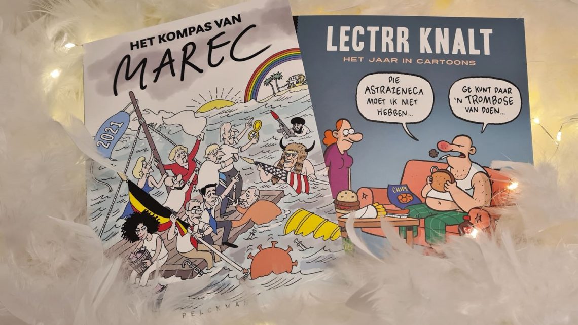 Marec en Lectrr nemen in hun cartoons de gebeurtenissen van afgelopen jaar op de korrel