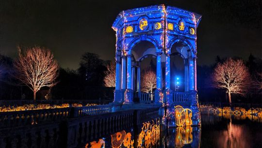 De Lumineuze Nachten laten het Park van Edingen oplichten met projecties en videomapping