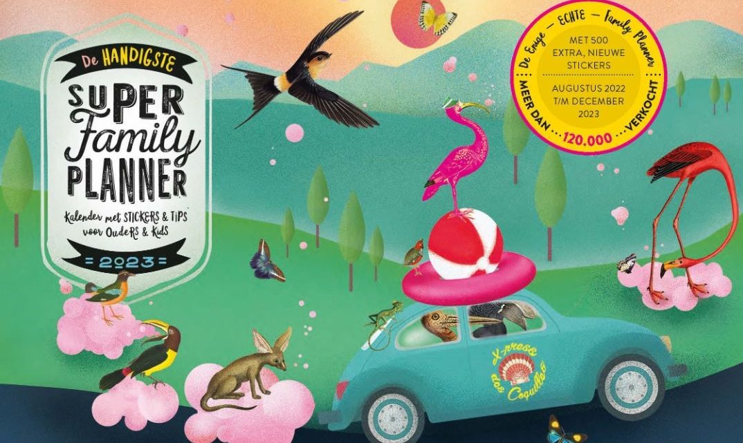 Zet het schooljaar goed in met De Handigste Super Family Planner 2023