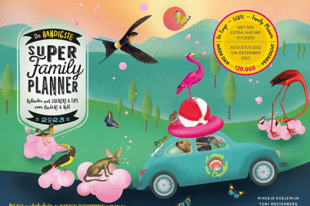 Zet het schooljaar goed in met De Handigste Super Family Planner 2023