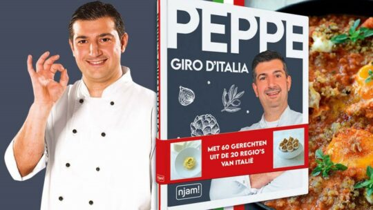 Njam!-chef Peppe trekt op culinaire rondtrip in nieuw kookboek Giro d’Italia