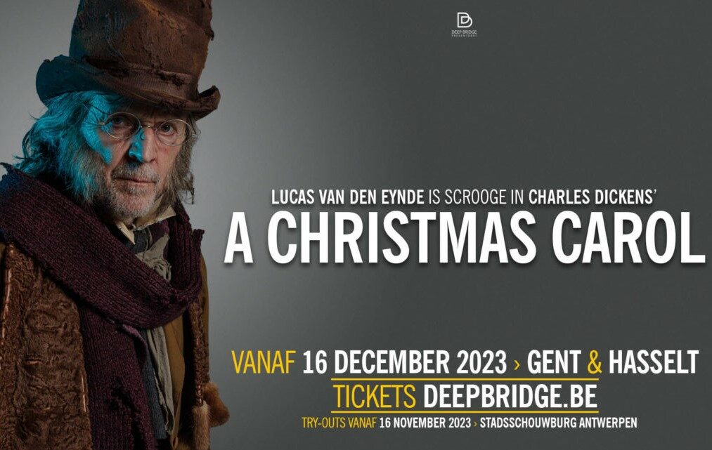 Lucas Van den Eynde wordt Scrooge in musical A Christmas Carol