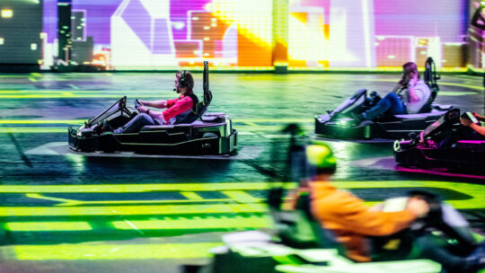 Supercube maakt van karting een interactieve game-ervaring