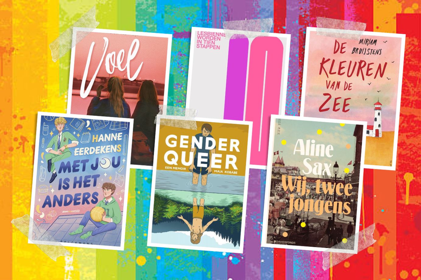 LGBTQIA+ op de boekenplank van Deugenieten foto