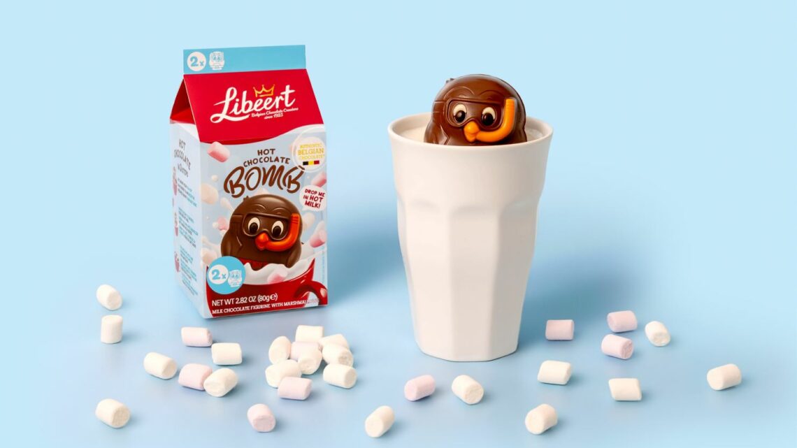 Heerlijk pauzemoment met Hot Chocolate Bomb van Libeert