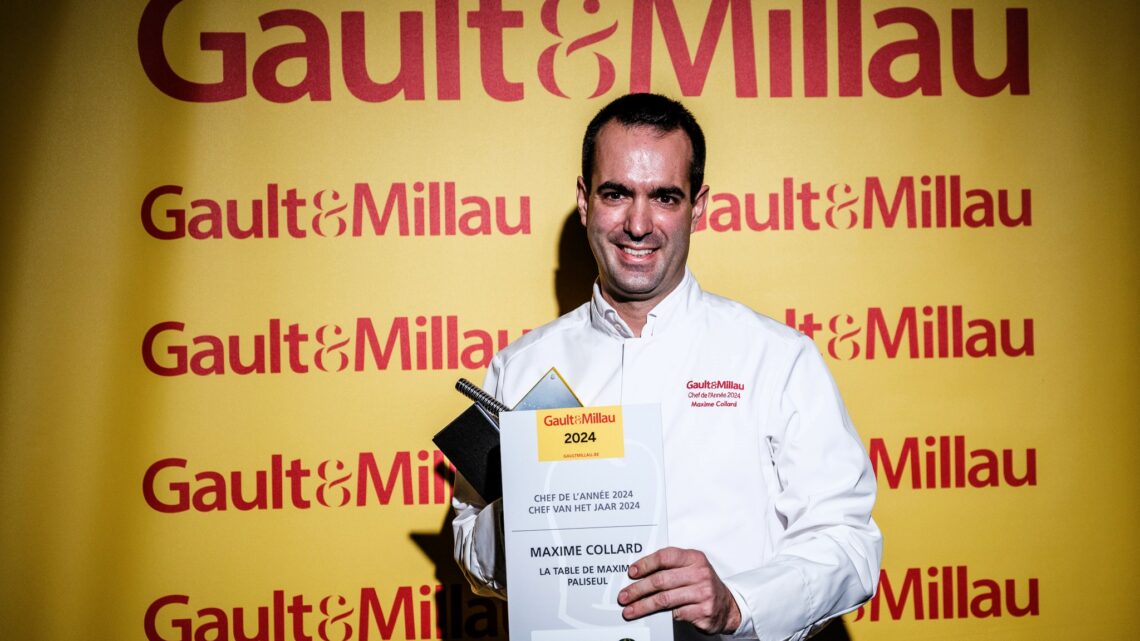 Maxime Collard (La Table de Maxime) door Gault&Millau bekroond tot Chef van het Jaar 2024