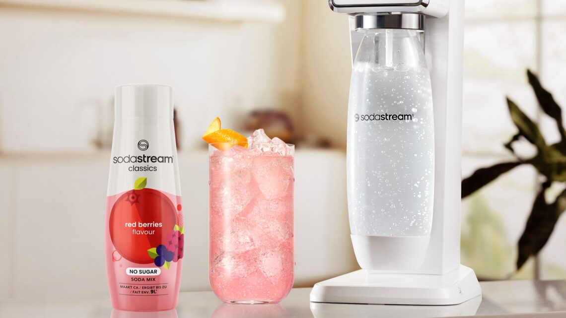 SodaStream lanceert nieuwe Classics-fruitsmaken en Lipton Ice Tea Peach Zero