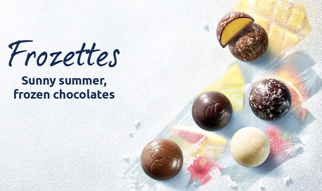Zomers genieten met Leonidas Frozettes: fruitige ijspralines in een chocoladelaagje