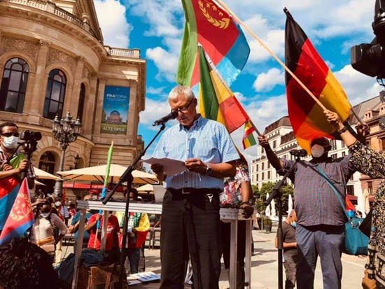 Frieden und Stabilität am Horn von Afrika! Demo & Grußwort der DEG