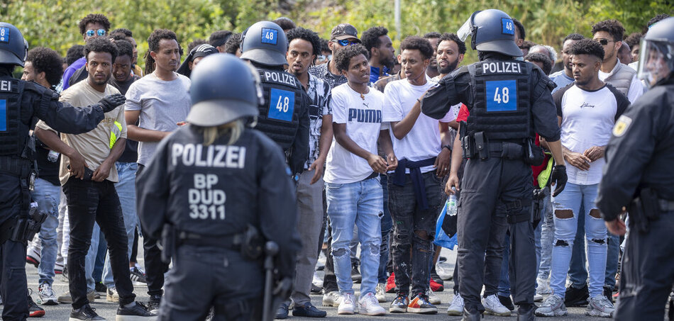 Nachtrag der jungen Welt zu den Gewalttaten auf das Eritrea Festival in Gießen im August 2023