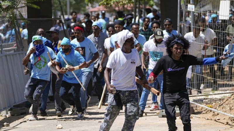 Bericht der jungen Welt zu den Angriffen auf eine eritreische Veranstaltung in Israel im September 2023