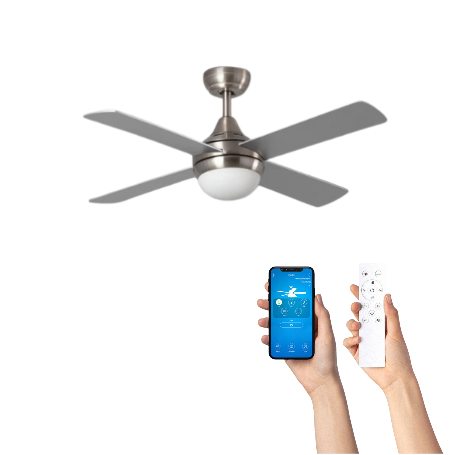 Plafondventilatoren met wifi