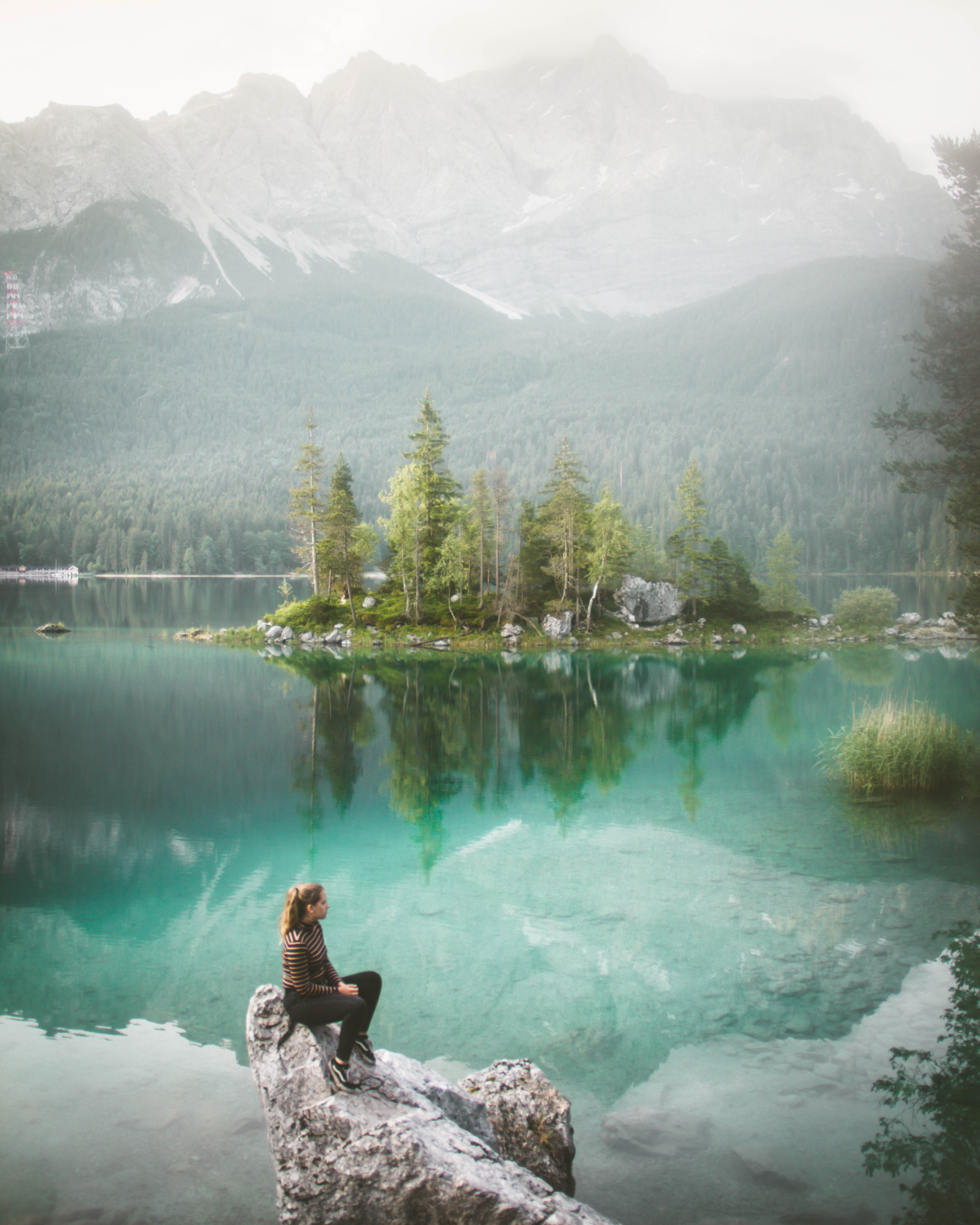 Eibsee: wandelen rond een betoverend meer in Duitsland.