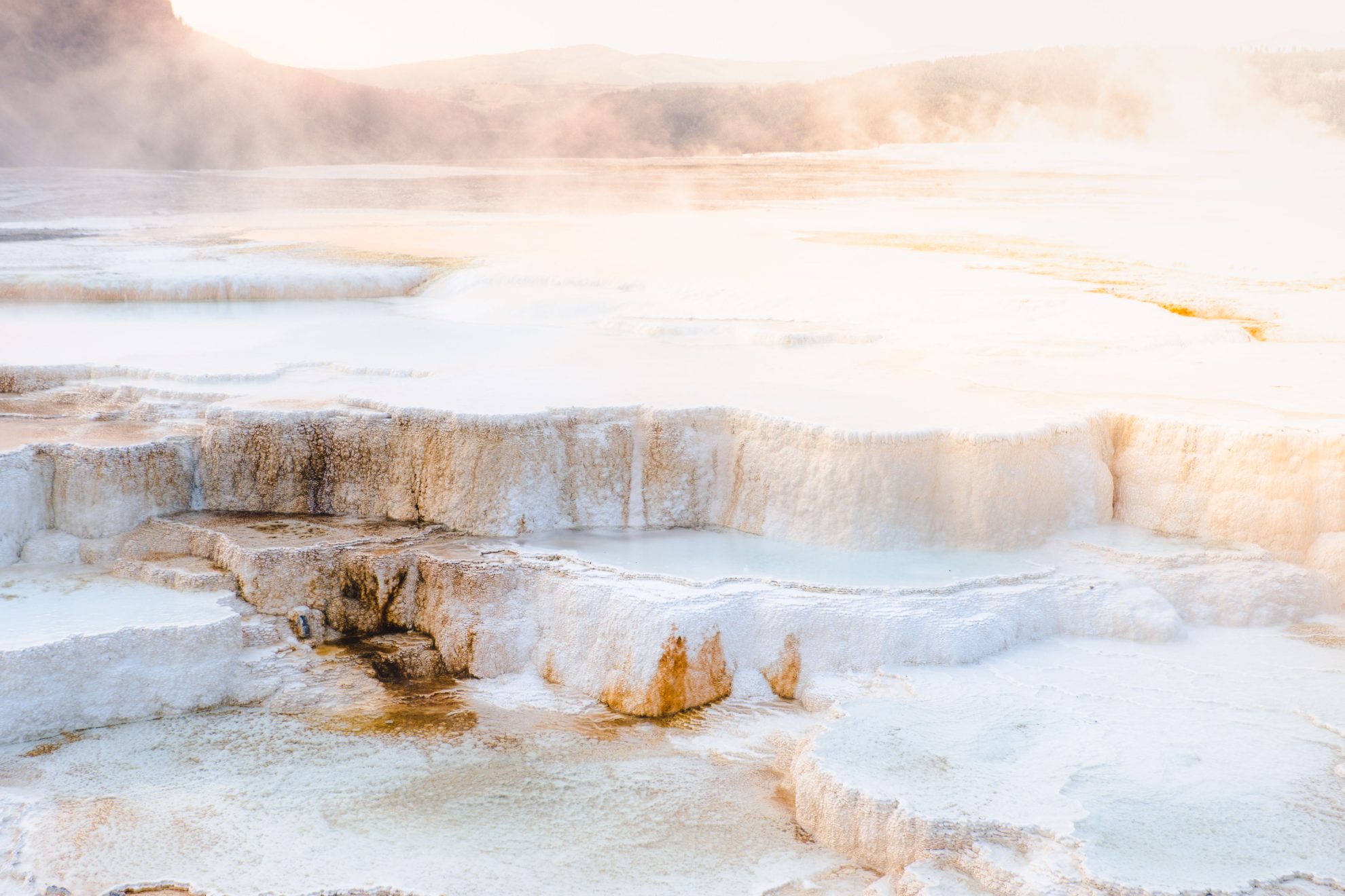 Yellowstone Mammoth Hot Springs