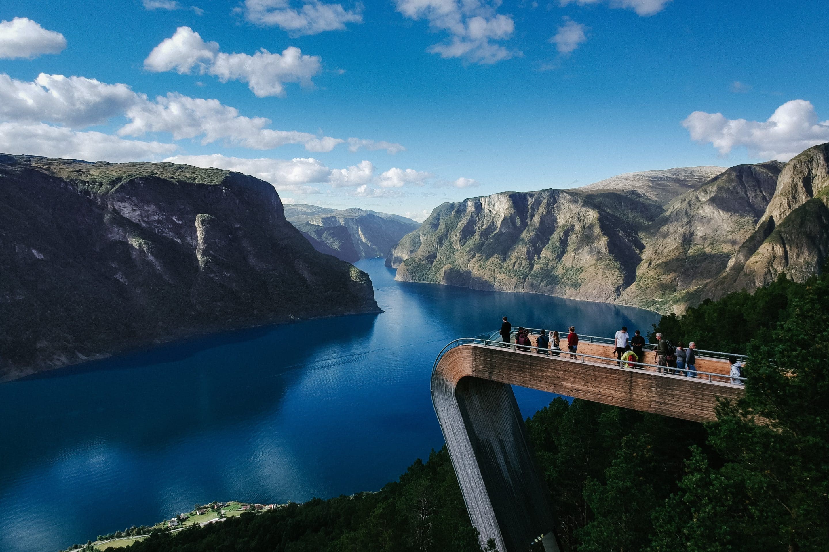 Panorama uitzicht - Noorwegen