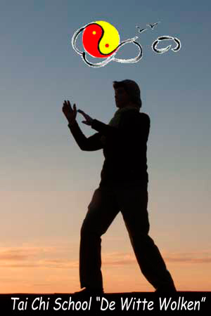 Tai Chi School "De Witte Wolken" Logo - Taiji Gent Tai Chi School "De Witte Wolken" Logo Taiji Gent