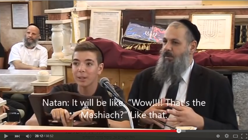 Rabbi Rami Levy & 15 year old Natan