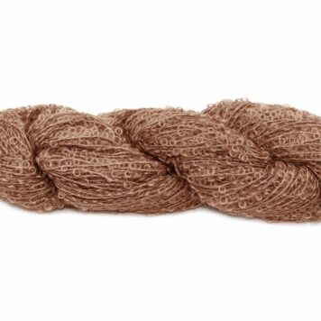 Bouclé Enfärgad Ljus Brun 1003