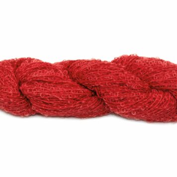 Bouclé Solid Color Red 1013