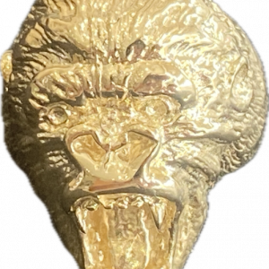 Solid 9ct Gold Gents Gorilla Ring