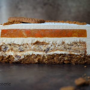 Mousse carrot cake "Carotte Ambree" recipe