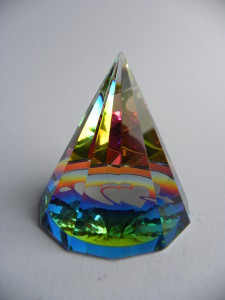 kristal prisma met hartje 12,95