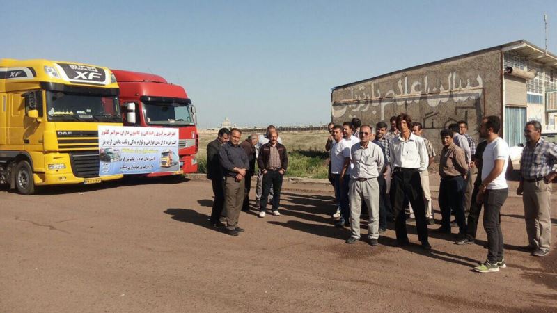 کامیون‌داران و رانندگان در چند استان ایران اعتصاب کردند