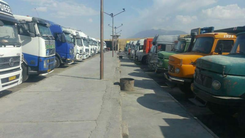 کامیون‌داران ایران این‌بار در اعتراض به بازداشت همکاران‌شان اعتصاب کردند