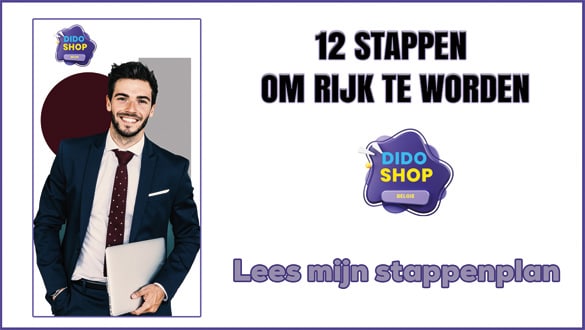 12 stappen om rijk te worden.