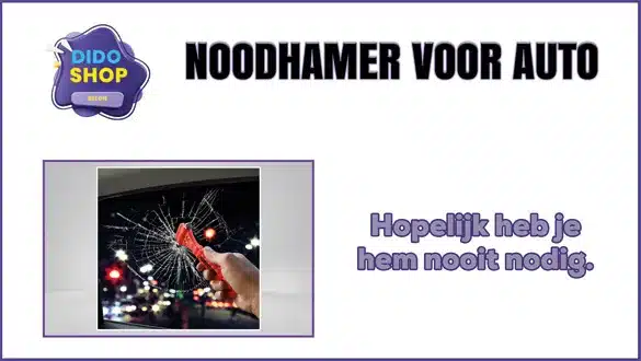 Noodhamer voor auto