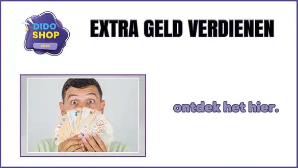 Extra geld verdienen.