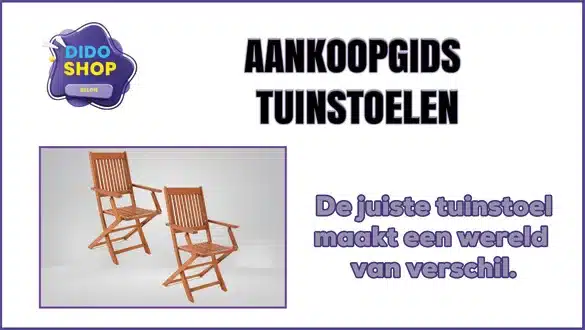 Aankoopgids tuinstoelen