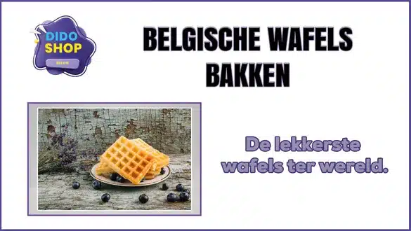 Belgische wafels bakken