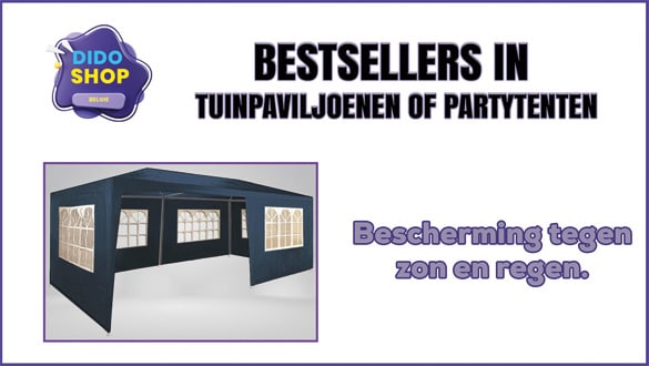 Bestsellers in Tuinpaviljoenen of Partytenten