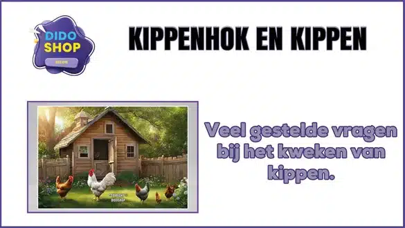 Kippenhok en kippen