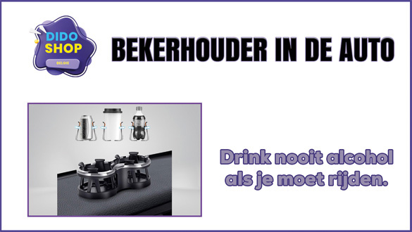 Bekerhouder in de auto