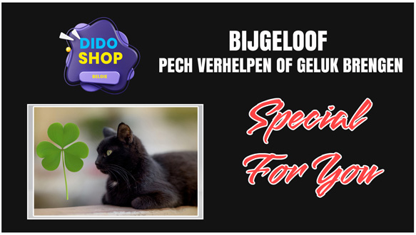 Bijgeloof pech verhelpen of geluk brengen