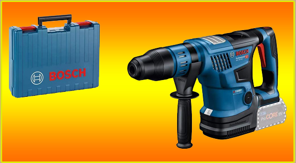 Bosch Professional BITURBO accuboorhamer GBH 18V-36 C (met SDS max, zonder accu's en lader, incl. Bluetooth-module GCY 42